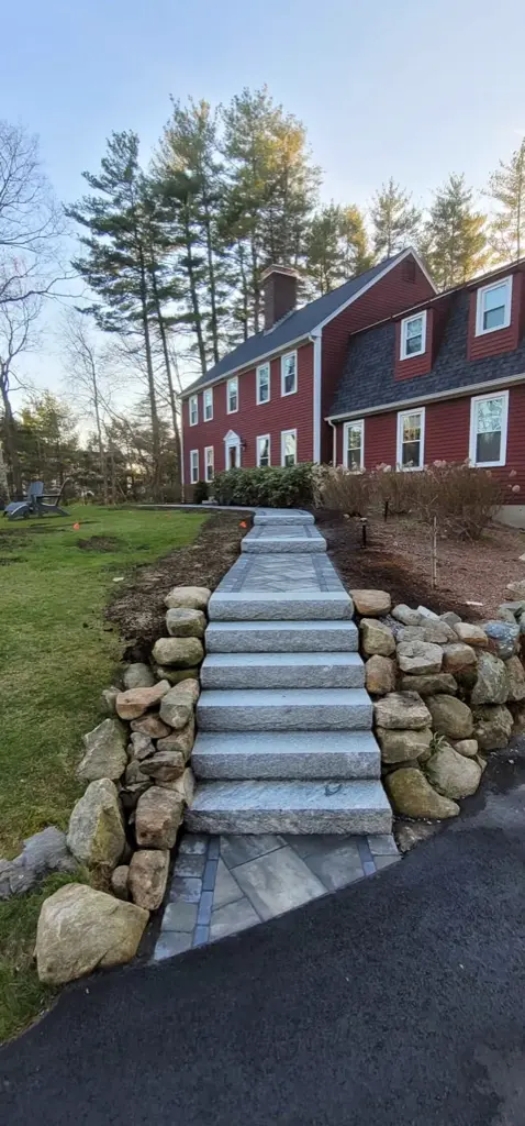 Front entrance landscaping